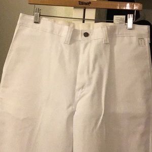 NWT MENS WHITE WORK DICKIES